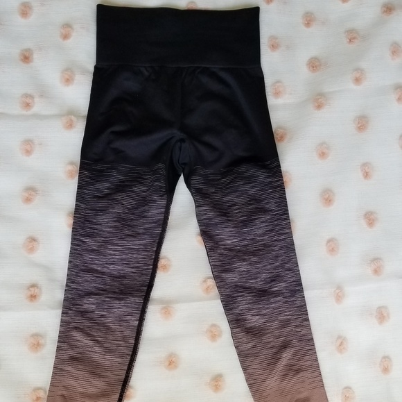 Pink high waist seamless leggings - Picture 1 of 4